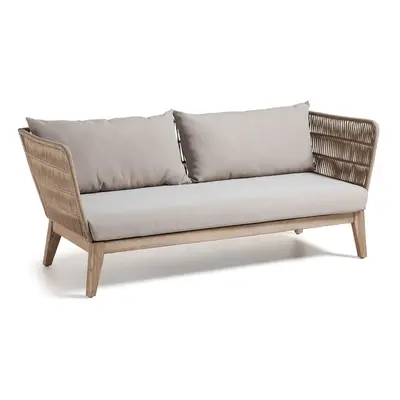 Beżowa sofa 3-osobowa Kave Home Bellano