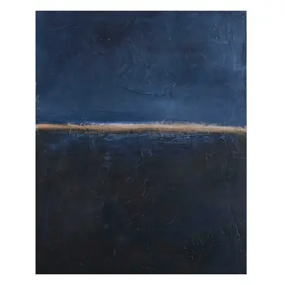 Ręcznie malowany obraz 78x98 cm Edge Blue – Malerifabrikken