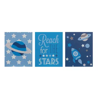 Obrazki dziecięce zestaw szt. 16x20 cm Reach for the Stars – Premier Housewares