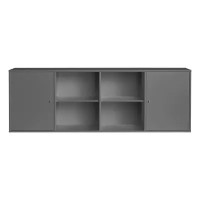 Antracytowa niska komoda wisząca 176x61 cm Mistral – Hammel Furniture