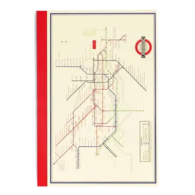 Notes str. w formacie A6 Heritage Tube Map – Rex London