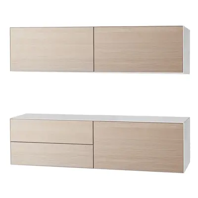 Niska komoda w dekorze dębu zestaw szt. 180x46 cm Edge by Hammel – Hammel Furniture