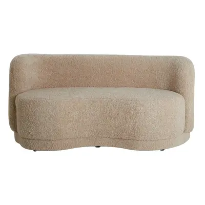 Beżowa sofa z materiału bouclé cm Amelie – Light & Living