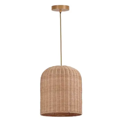 Rattanowa lampa wisząca SULION Babel, wys. cm