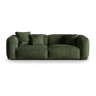 Beżowa aksamitna sofa modułowa cm Martina – Micadoni