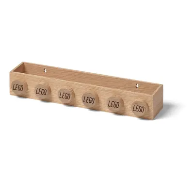 Dziecięca półka z drewna dębowego LEGO® Wood