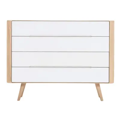 Dębowa komoda z szufladami z drewna dębowego Gazzda Ena Two, 120x42x90 cm