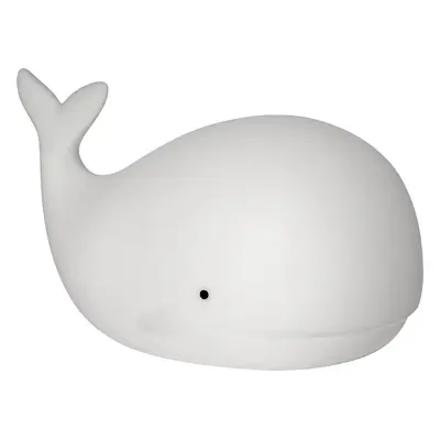 Biała lampka nocna LED dla dzieci Whale – Star Trading