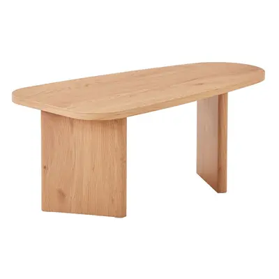 Stolik w naturalnym kolorze 50x100 cm Melo – House Nordic