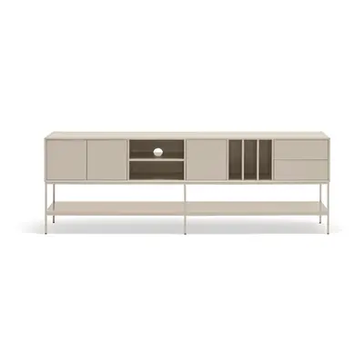 Ceglasta szafka pod TV 220x74x45 cm Platt – Teulat