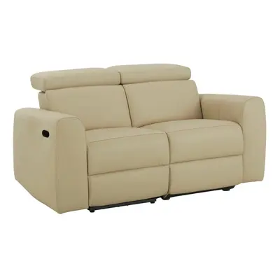 Biała sofa z imitacji skóry cm Capena – Støraa