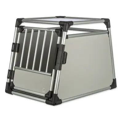 Transporter dla czworonoga w kolorze srebra 62x55 cm Trixie – Plaček Pet Products