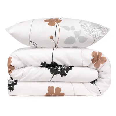 Biała pościel dwuosobowa 240x220 cm Atlantis – Mijolnir