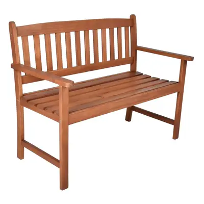 Brązowa drewniana ławka ogrodowa Promotion – Garden Pleasure