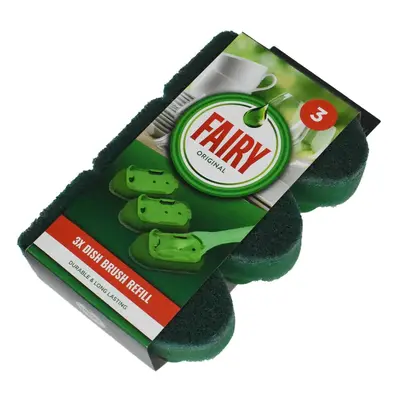 Zapasowe gąbki do szczotki do naczyń zestaw Fairy – Addis