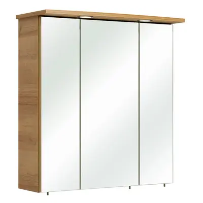 Szafka łazienkowa w dekorze dębu w naturalnym kolorze 72x65 cm Quickset – Pelipal