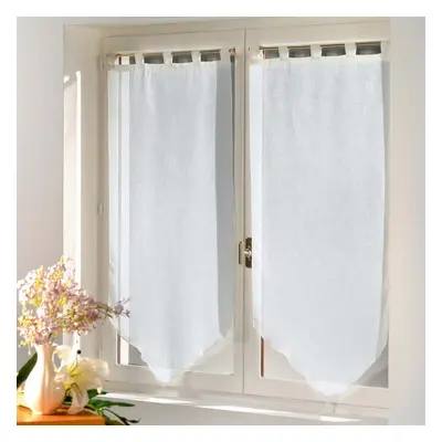 Białe firanki zestaw szt. 60x160 cm Luminea – douceur d'intérieur