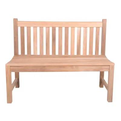 Drewniana ławka ogrodowa w naturalnym kolorze Solo – Garden Pleasure