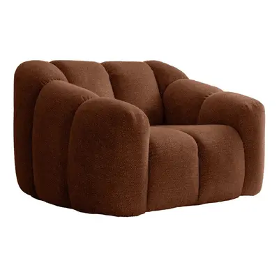 Fotel w kolorze terakoty Shell – Miuform