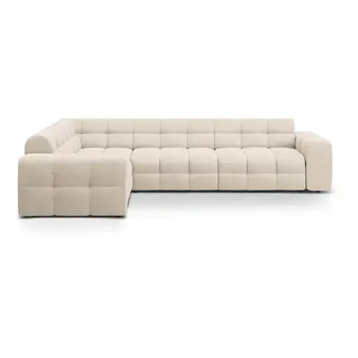 Beżowy narożnik (lewostronny/w kształcie litery L) Kendal – Micadoni