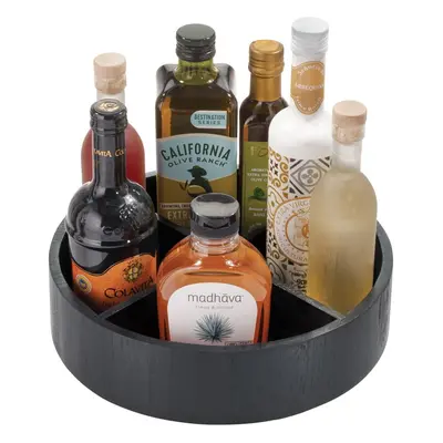 Obrotowy drewniany organizer na przyprawy Merry-go-round – iDesign/The Home Edit