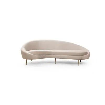 Kremowa sofa 255 cm Eses – Artie