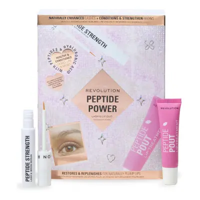 Revolution zestaw kosmetyków - Peptide Power Lash and Lip Duo Gift Set