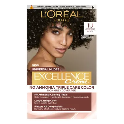 L’Oréal Paris farba do włosów EXCELLENCE Nudes - 1U Universal Black