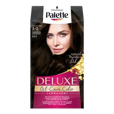 Schwarzkopf Palette - farba do włosów Deluxe - Dark Brown