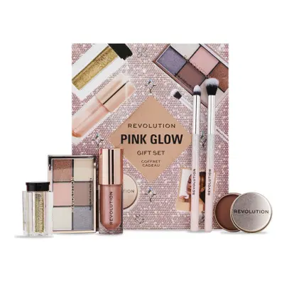 Revolution zestaw kosmetyków - Pink Glow Get The Look Gift Set