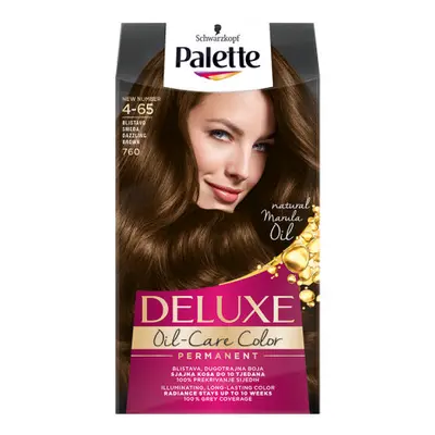 Schwarzkopf farba do włosów Palette Deluxe - Dazzling Brown