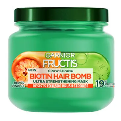 Garnier maska do włosów - Fructis Grow Strong Biotin Hair Bomb Mask