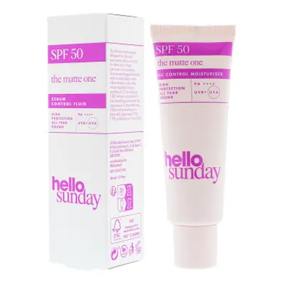 hello sunday The Matte One (SPF50) - krem nawilżający