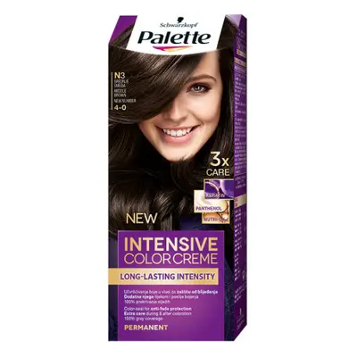 Schwarzkopf Palette farba do włosów Intensive Color Creme - Middle Brown