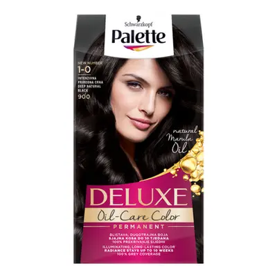 Schwarzkopf Palette farba do włosów - Deluxe - Deep Natural Black