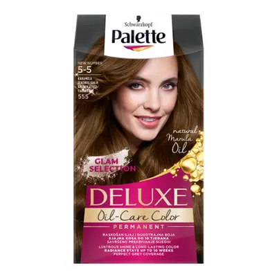 Schwarzkopf farba do włosów Palette Deluxe - Golden Gloss Caramel