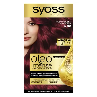 Syoss farba do włosów - Oleo Intense Permanent Oil Color - Bright Red