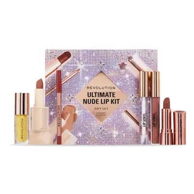 Revolution zestaw kosmetyków - Ultimate Nude Lip Kit