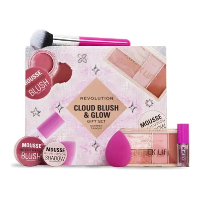 Revolution zestaw kosmetyków - Cloud Blush and Glow Highlight Gift Set