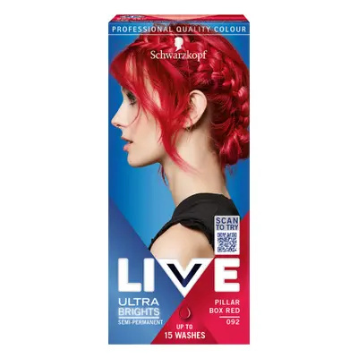 Schwarzkopf farba do włosów - Live Ultra Brights Or Pastel - Pillar Box Red
