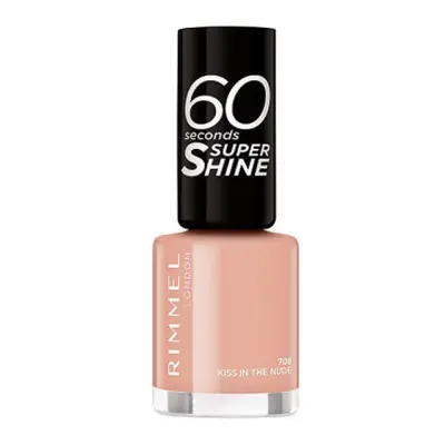Rimmel London Seconds Super Shine Nail Polish - Kiss In The Nude