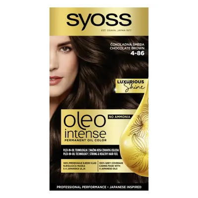 Syoss farba do włosów - Oleo Intense Permanent Oil Color - Chocolate Brown