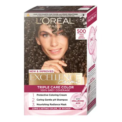 L’Oréal Paris farba do włosów - EXCELLENCE Creme - True Light Brown