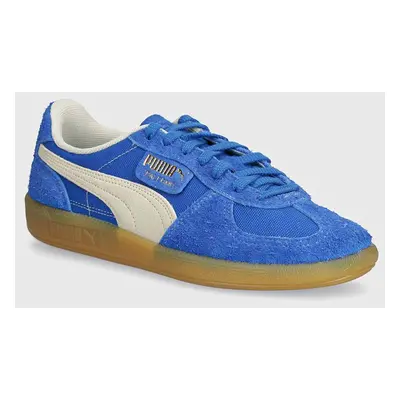 Puma sneakersy zamszowe Palermo Vintage kolor niebieski