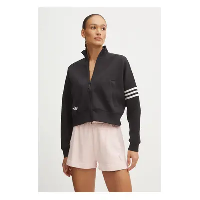 adidas Originals bluza Neuclassics CL Tracktop damska kolor czarny z aplikacją IW5601