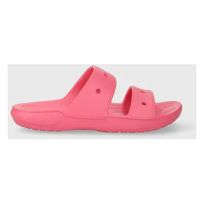 Crocs klapki Classic Sandal damskie kolor różowy AW23-OBD33Y