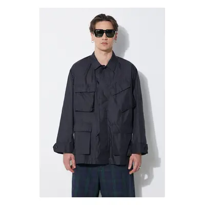 Engineered Garments kurtka BDU Jacket męska kolor granatowy przejściowa oversize OR177.KD002