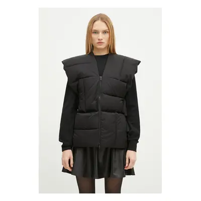 Kenzo bezrękawnik Sleeveless Puffer Jacket damski kolor czarny zimowy FE62OU1269CE.99