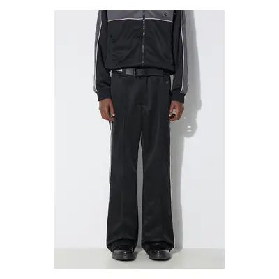 AMBUSH spodnie dresowe Track Pants kolor czarny z aplikacją BMCJ003S24JER