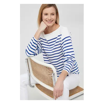 Polo Ralph Lauren longsleeve bawełniany kolor biały